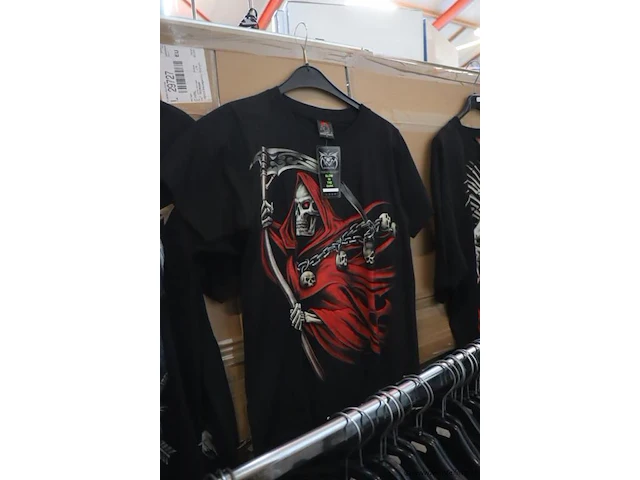 Partij t-shirts met opdruk - maten s t/m xxl - 50 stuks - afbeelding 5 van  6