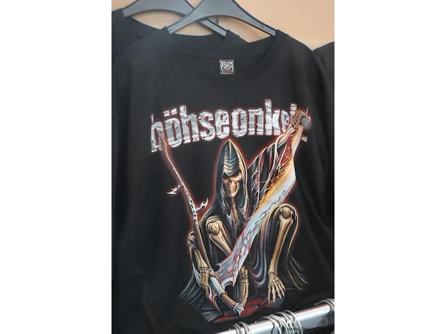 Partij t-shirts met opdruk - maten s t/m xxl - 50 stuks - afbeelding 6 van  7