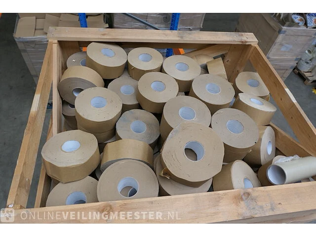 Partij tape in houten krat - afbeelding 5 van  5