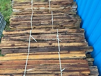 Partij teak balken - afbeelding 3 van  14
