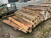 Partij teak balken - afbeelding 7 van  14