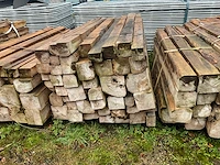 Partij teak balken - afbeelding 12 van  14