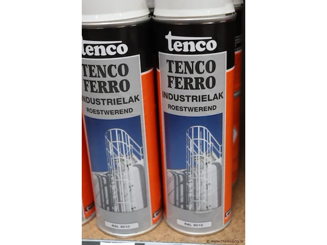 Partij tenco industrielak roestwerend - 12 bussen á 500ml - afbeelding 2 van  5