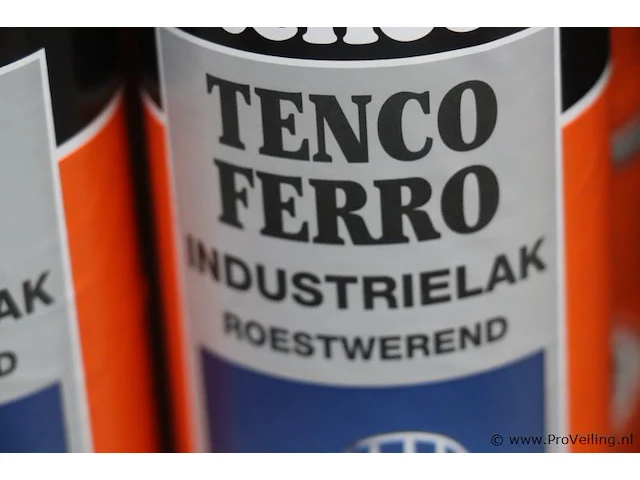 Partij tenco industrielak roestwerend - 12 bussen á 500ml - afbeelding 3 van  5