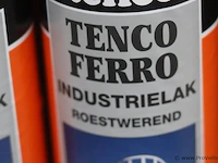 Partij tenco industrielak roestwerend - 12 bussen á 500ml - afbeelding 3 van  5