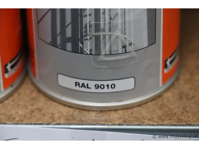 Partij tenco industrielak roestwerend - 12 bussen á 500ml - afbeelding 4 van  5