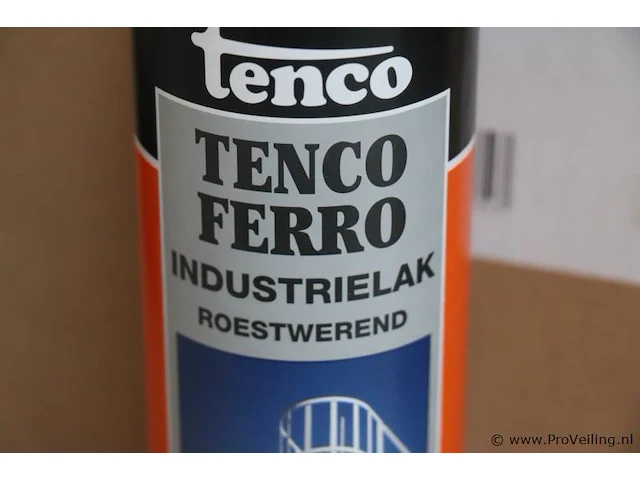 Partij tenco industrielak roestwerend - 12 bussen á 500ml - afbeelding 3 van  6