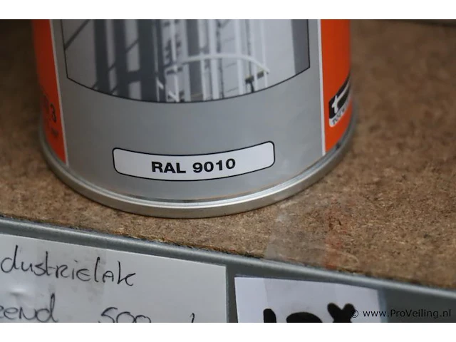 Partij tenco industrielak roestwerend - 12 bussen á 500ml - afbeelding 4 van  6