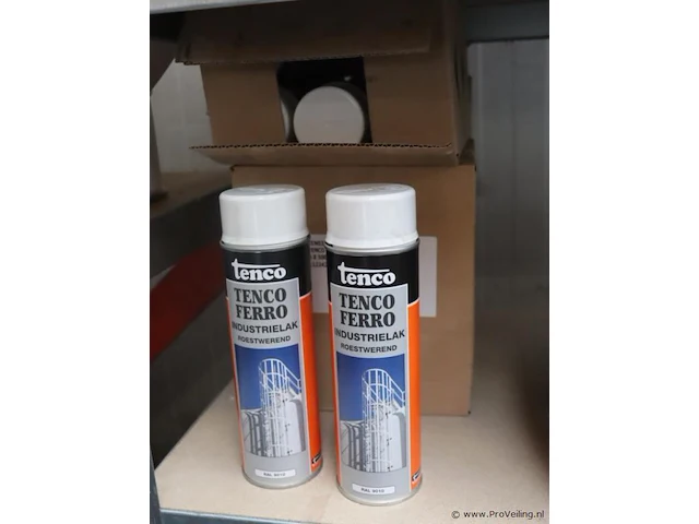 Partij tenco industrielak roestwerend - 18 bussen á 500ml - afbeelding 1 van  4