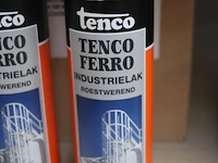 Partij tenco industrielak roestwerend - 18 bussen á 500ml - afbeelding 2 van  4