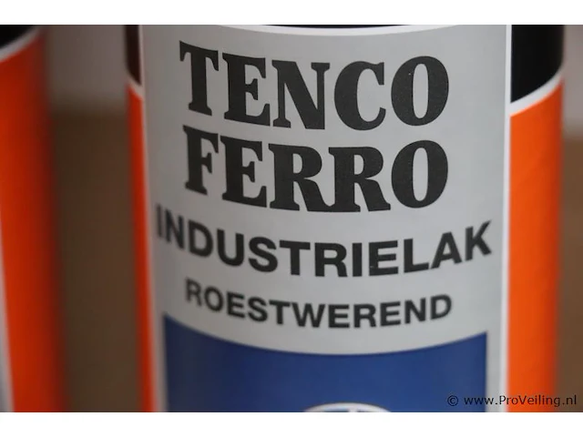 Partij tenco industrielak roestwerend - 18 bussen á 500ml - afbeelding 3 van  4