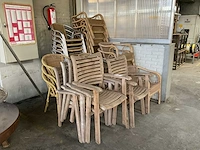 Partij terrasstoelen - afbeelding 1 van  6