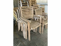 Partij terrasstoelen - afbeelding 2 van  6