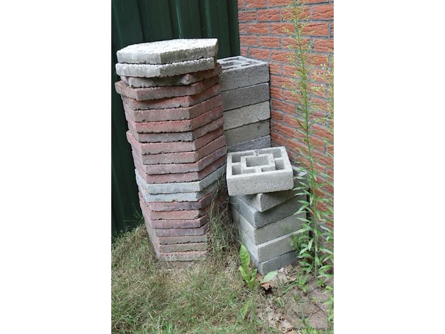 Partij terrastegels - afbeelding 1 van  5