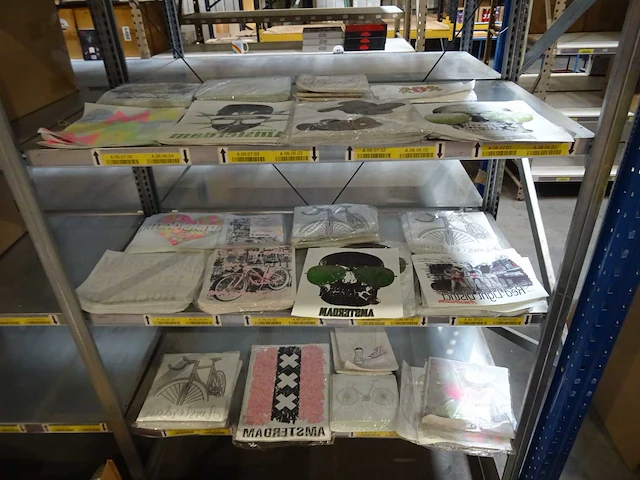 Partij textiel bedrukkingsvellen - afbeelding 1 van  9