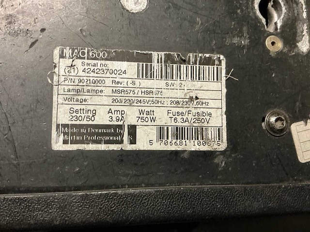 Partij theater & event techniek set – licht, audio & video (71x) (av) (geluid & beeld) - afbeelding 54 van  138