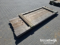 Partij thermisch gemodificeerd vurenhout 298x9,5x4,8cm 11 stuks - afbeelding 2 van  5