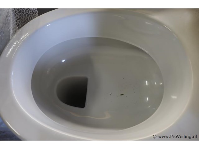 Partij toiletpotten en toebehoren op pallet | nieuw - afbeelding 3 van  6