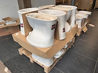 Partij toiletpotten staand - afbeelding 2 van  4