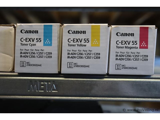 Partij toners, diverse merken o.a. canon - afbeelding 4 van  6