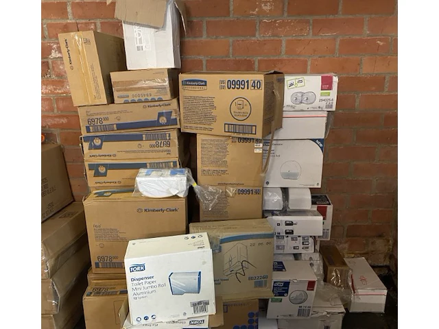 Partij tork en kimberly clark, handdoek en toiletdispensers - afbeelding 10 van  11