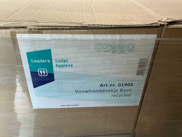 Partij towlers vouwhanddoeken - afbeelding 3 van  5