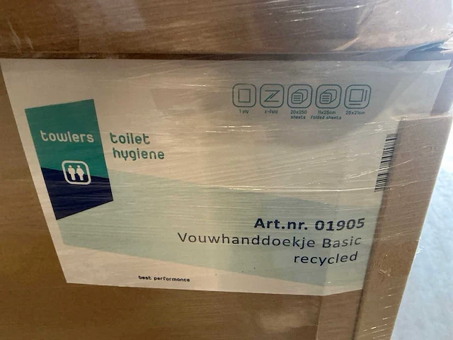 Partij towlers vouwhanddoeken - afbeelding 2 van  4