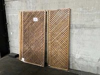 Partij trellis schermen 180 cm hoog - afbeelding 1 van  3