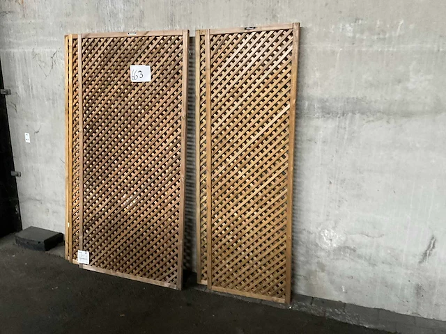 Partij trellis schermen 180 cm hoog - afbeelding 2 van  3