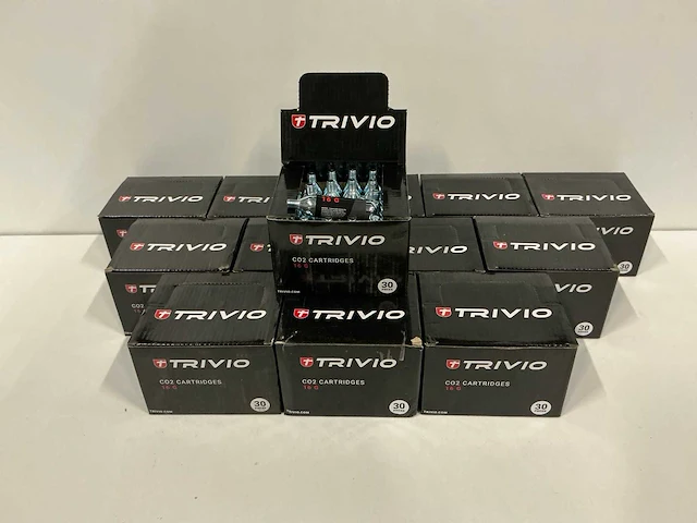 Partij trivio co2 cartridges 16g (390x) - afbeelding 1 van  5