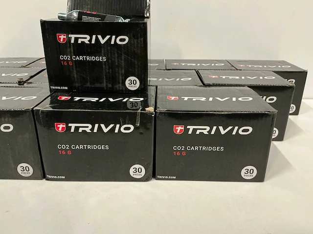Partij trivio co2 cartridges 16g (390x) - afbeelding 4 van  5