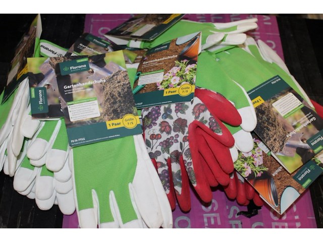 Partij tuinhandschoene div maten 25 paar - afbeelding 2 van  3