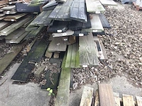 Partij tuinhout - afbeelding 2 van  4