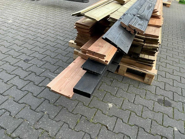 Partij tuinhout - afbeelding 3 van  6
