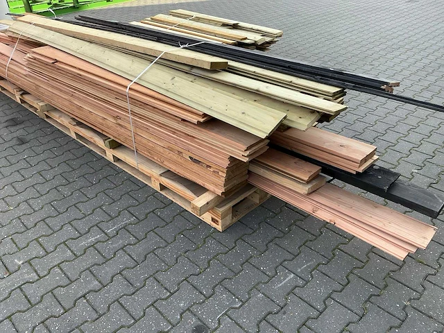 Partij tuinhout - afbeelding 4 van  6