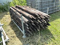 Partij tuinpalen - afbeelding 2 van  4