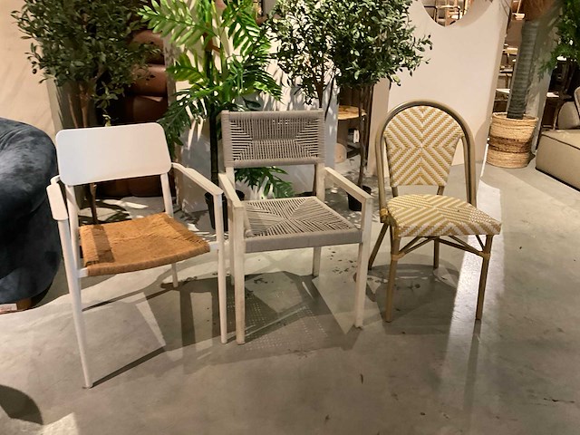Partij tuinstoelen (3x) - afbeelding 4 van  11