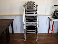 Partij tuinstoelen (x10) - afbeelding 1 van  4