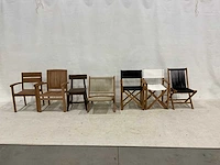 Partij tuinstoelen - afbeelding 1 van  4