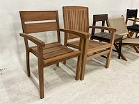 Partij tuinstoelen - afbeelding 2 van  4