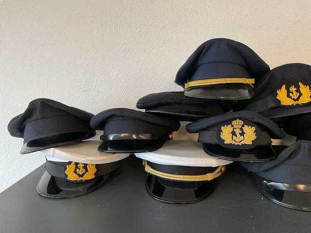 Partij uniform petten, 12 stuks - afbeelding 3 van  3