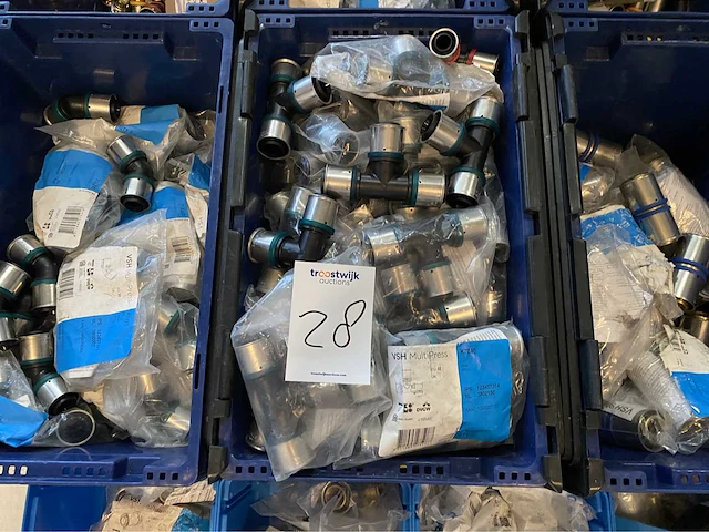 Partij uponor en vsh multipress perskoppelingen - afbeelding 4 van  8