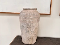 Partij van 12 luxe wabi sabi potten, aardse kleurtonen - afbeelding 4 van  19