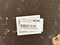 Partij van 12 luxe wabi sabi potten, aardse kleurtonen - afbeelding 15 van  19