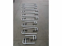 Partij van 18 lijmtangen lijmklemmen