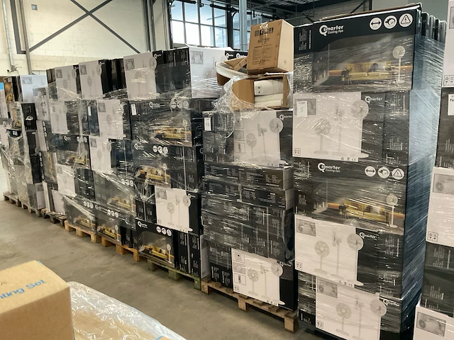 Partij ventilatoren en onderdelen - afbeelding 1 van  6