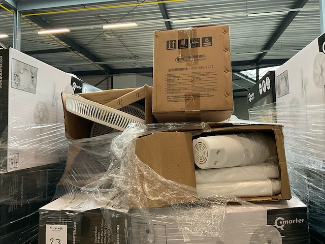 Partij ventilatoren en onderdelen - afbeelding 3 van  6