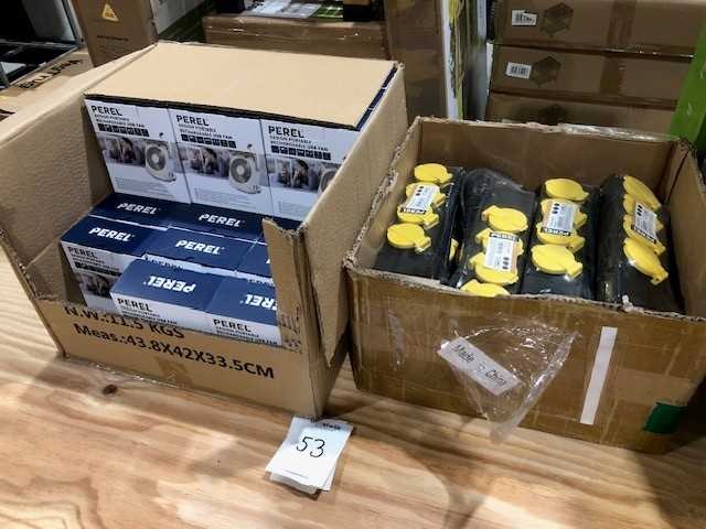 Partij verlengsnoeren, kapstokken, muizenvallen, meubelvilt, etc. - afbeelding 20 van  25