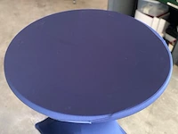 Partij verschillende tinten blauwe statafelrok incl. topper, blauw - afbeelding 6 van  10