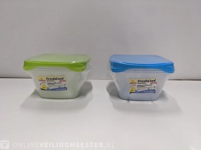 Partij vershoudbakjes practiline, freshcool - afbeelding 2 van  6